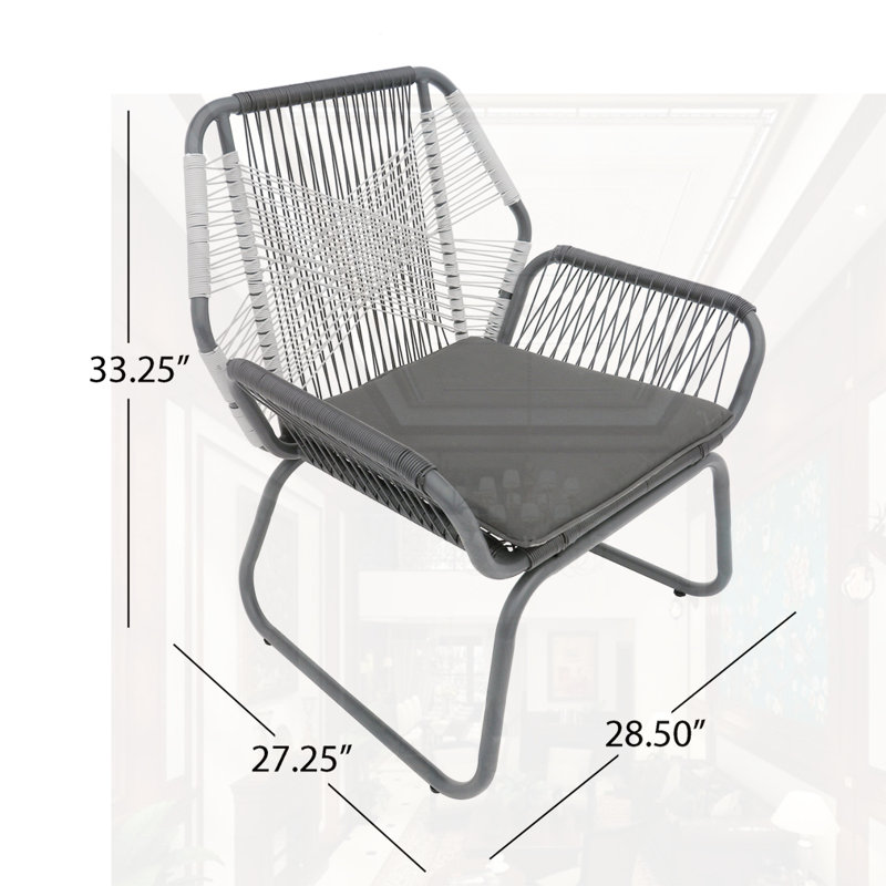 Ensemble de 2 fauteuils club en rotin tissé