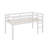 Twin Elevated Loft Bed Comes With Ladder-1788968142
