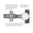 Concealed Soft Close Hinges Full overlay Frameless Soft Close - Titanium - Cabinet Door Hinges (Set of 2)