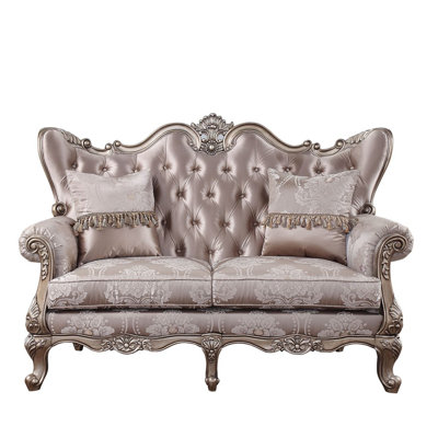Canapé Ahliyah Modern Jayceon avec 2 coussins, tissu