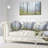 Autumn Tree Trunks Panorama - Forest Printed Throw Pillow