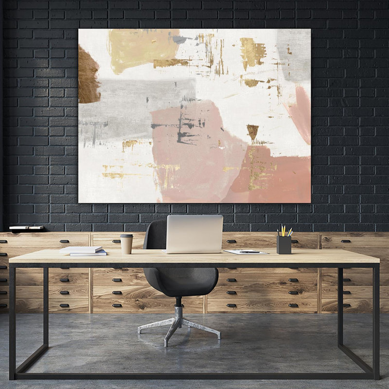 «A Rose's Touch», reproduction d'art sur toile géante 72 po x 54 po