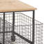 Banc de rangement en bois Lockwood