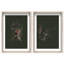 Dancing Petals Set Shadowbox Abstract Print by Oliver Gal, Black Frame, 10 x 15-140331056-140331066