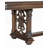 Pimm 80"–108" W Extendable Dining Table — Dark Oak Finish · Oak Veneer Top · Trestle Base