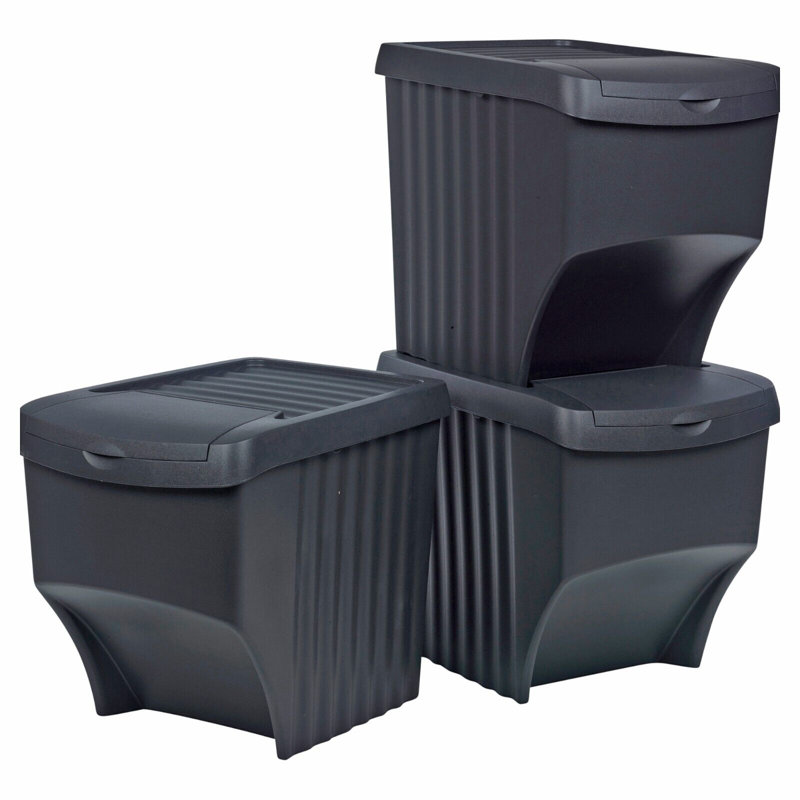 17 Stories Plastic Decorative Bin