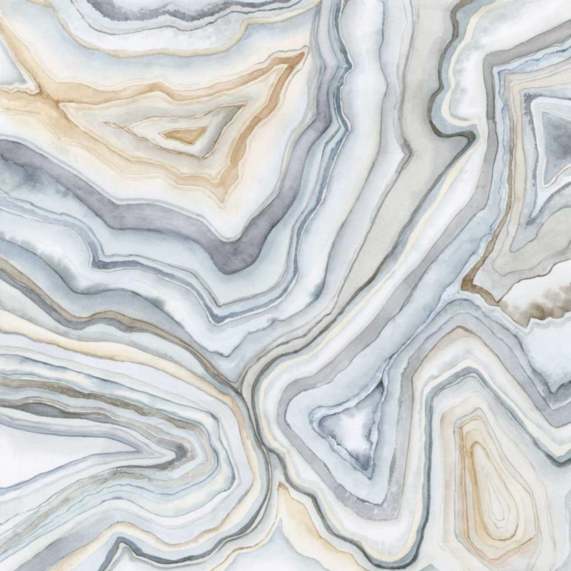 Art sur toile Brayden Studio® Meagher, Megan, Agate Abstract II, H 36 po x l 36 po