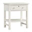 Table de chevet avec tiroir et tablette ouverte-693896571