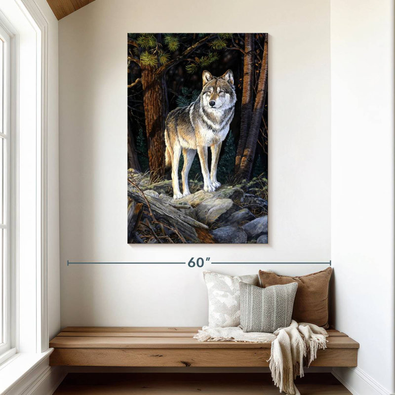 Brampt Solitary Sentinel, 48" H x 32" W