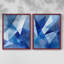ABSTRACT Series Lxxiii - reproduction encadrée de qualité supérieure - prête à être accrochée - aucun clou requis - aucun clou requis-1907198654-1907198655
