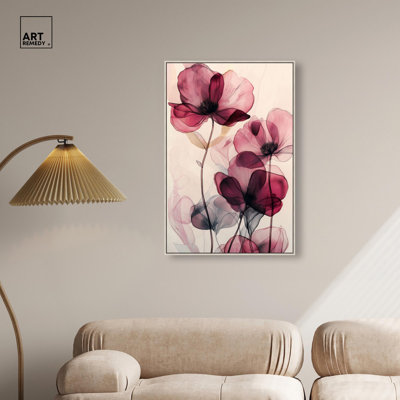«Filigree Flora I», art mural sur toile par Art Remedy