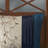 Embroidered 7 Piece Comforter Set Navy