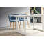 Table de salle à manger carrée extensible avec pieds en métal, table de cuisine compacte-727370186-727370228