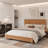 Solid Wood Bed Frame-605633910