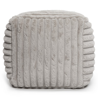 Demetrios Faux Fur Pouf