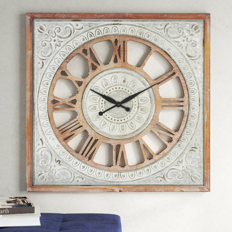 Très grande horloge murale 36 po Kluge