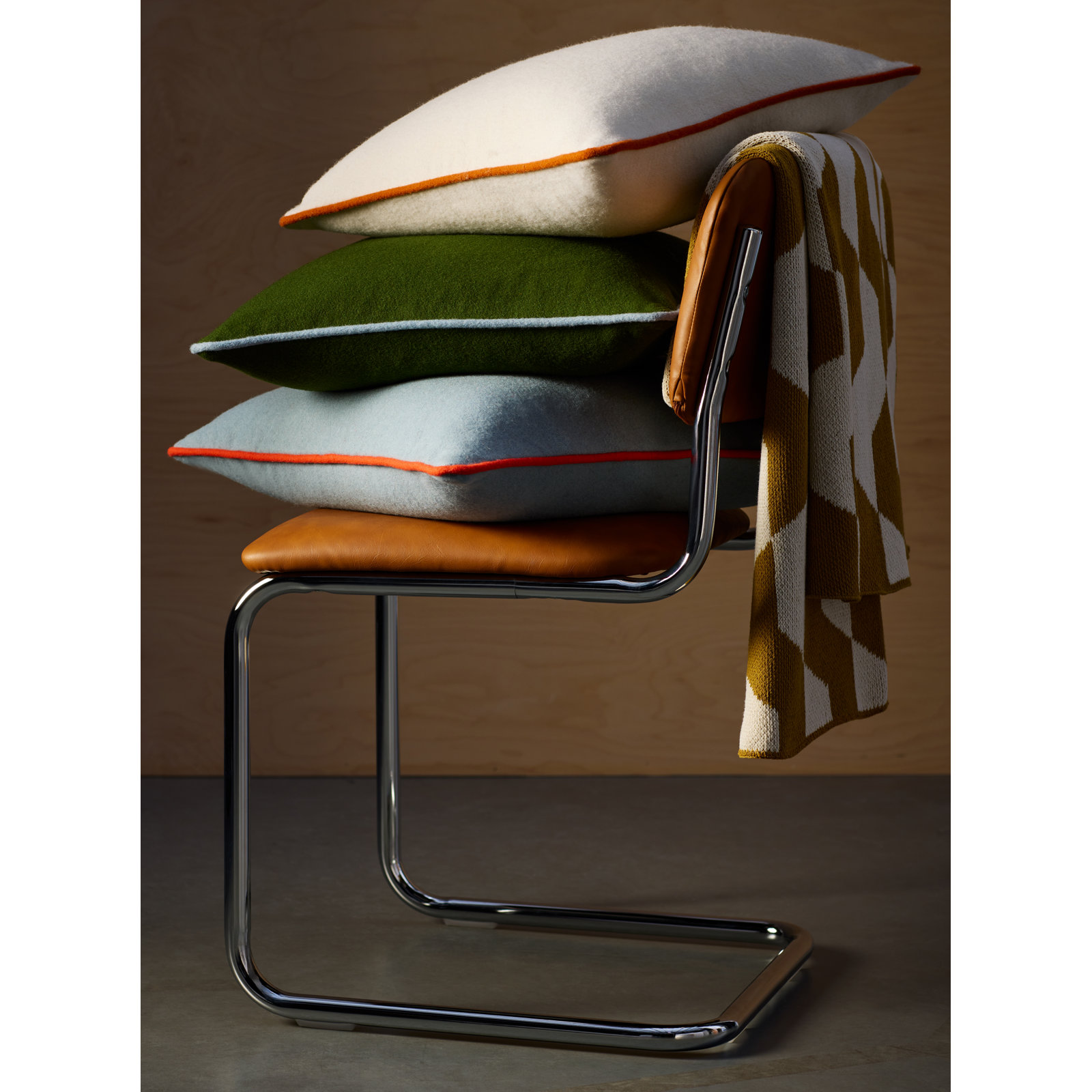 Walsh Vegan Leather Dining Chair, Saddle Tan Vegan Leather