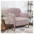 Lorenzo Stainless Steel Top End Table