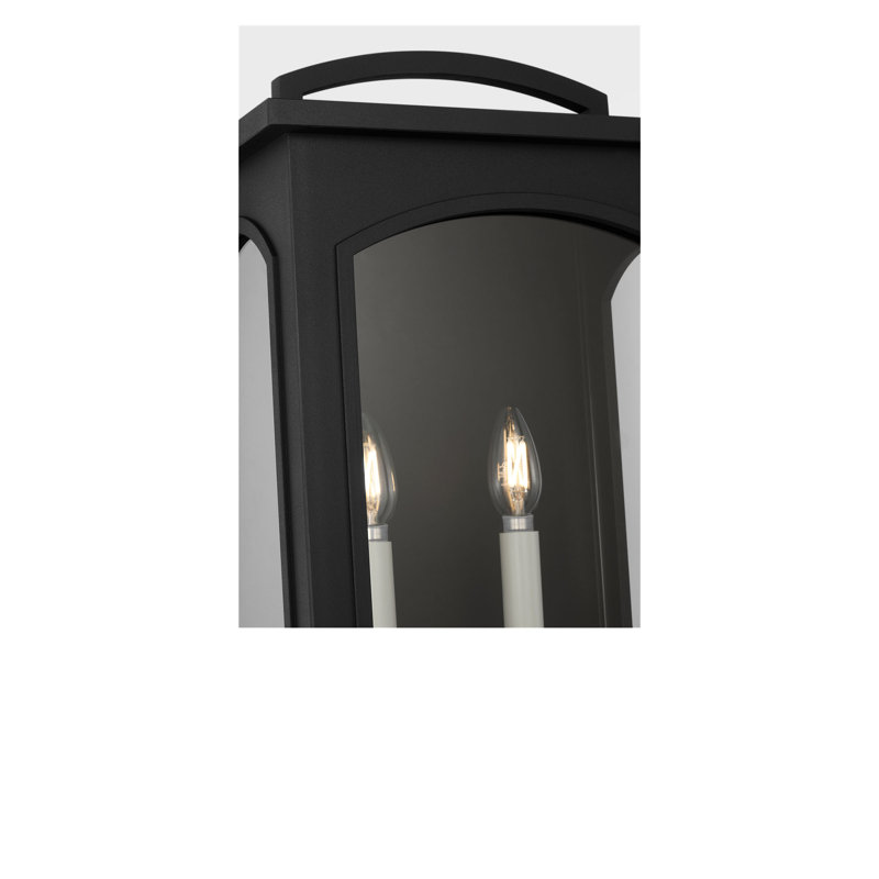 Modesto Wall Lantern, 24.13" H x 12.5" W x 9.37" D, 2