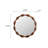 32.28" Solid Wood Round Mirror
