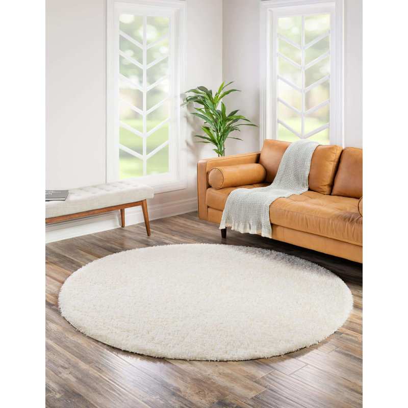 Roshane Performance Indoor Rug, Round 7'1"