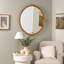 Polkville Flat Rattan Mirror