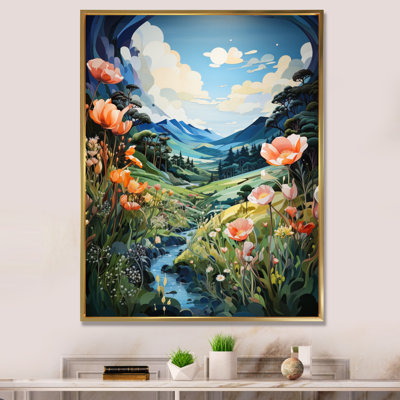 "Abstract Collages", art mural sur toile