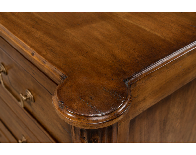 Ciborium Solid Wood Storage Cabinet