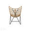 Ensemble de chaises modernes en osier Bryson Boho, résistant aux intempéries et élégant pour les espaces extérieurs