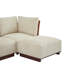 Canapé d'angle modulaire en boucle avec pouf-291368381-291368378