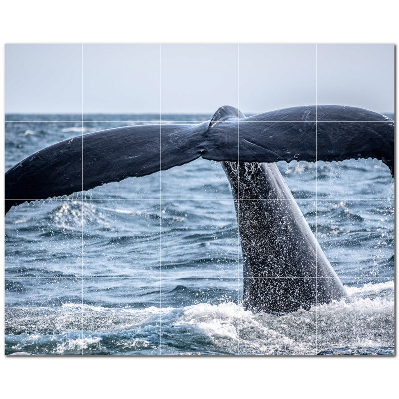 Murale décorative en céramique 4,25 po x 4,25 po
