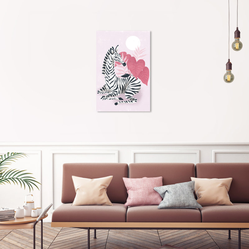 Fard à joues zébré, H 30 po x l 20 po x P 0,8 po