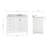 Flynt 43'' Single Bathroom Vanity with Carrara Marble Top-64627216-64627217