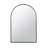  Arched Mirror With Metal Frame, Wall Mirror For Living Room Bedroom Entryway-936781659-936781653