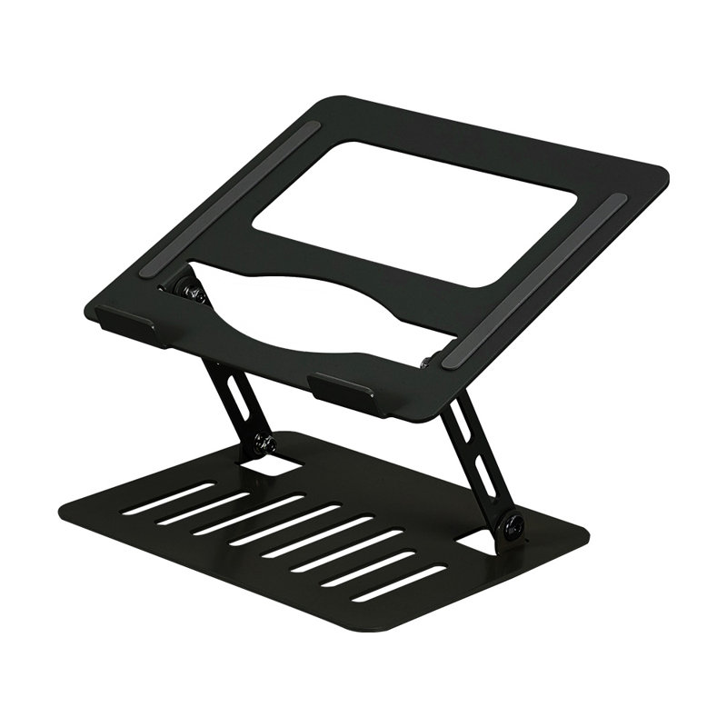Aluminum Computer Desk, Black