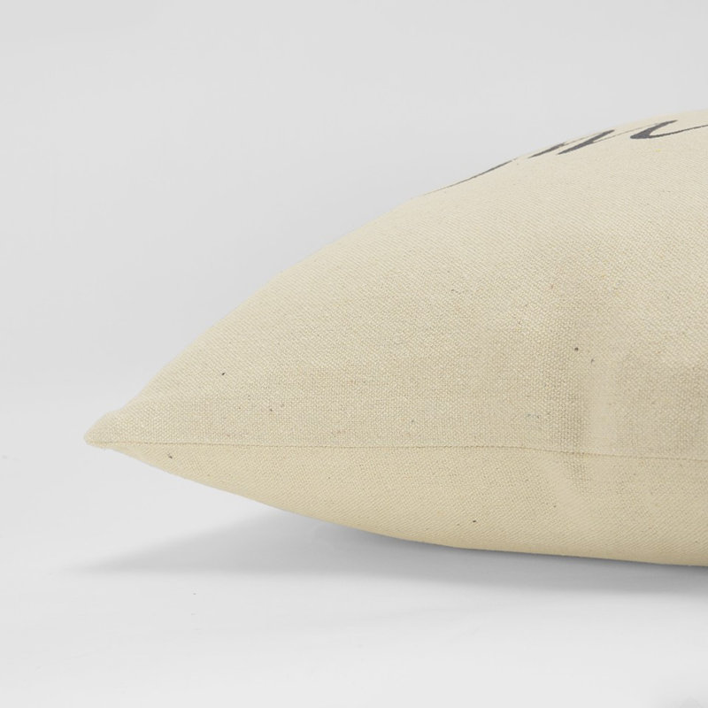 Housse de coussin carré en coton 
