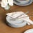Stone Lain Oasis Stoneware 24 Piece Dinnerware Set, Service for 8, Grey Blue-108046813