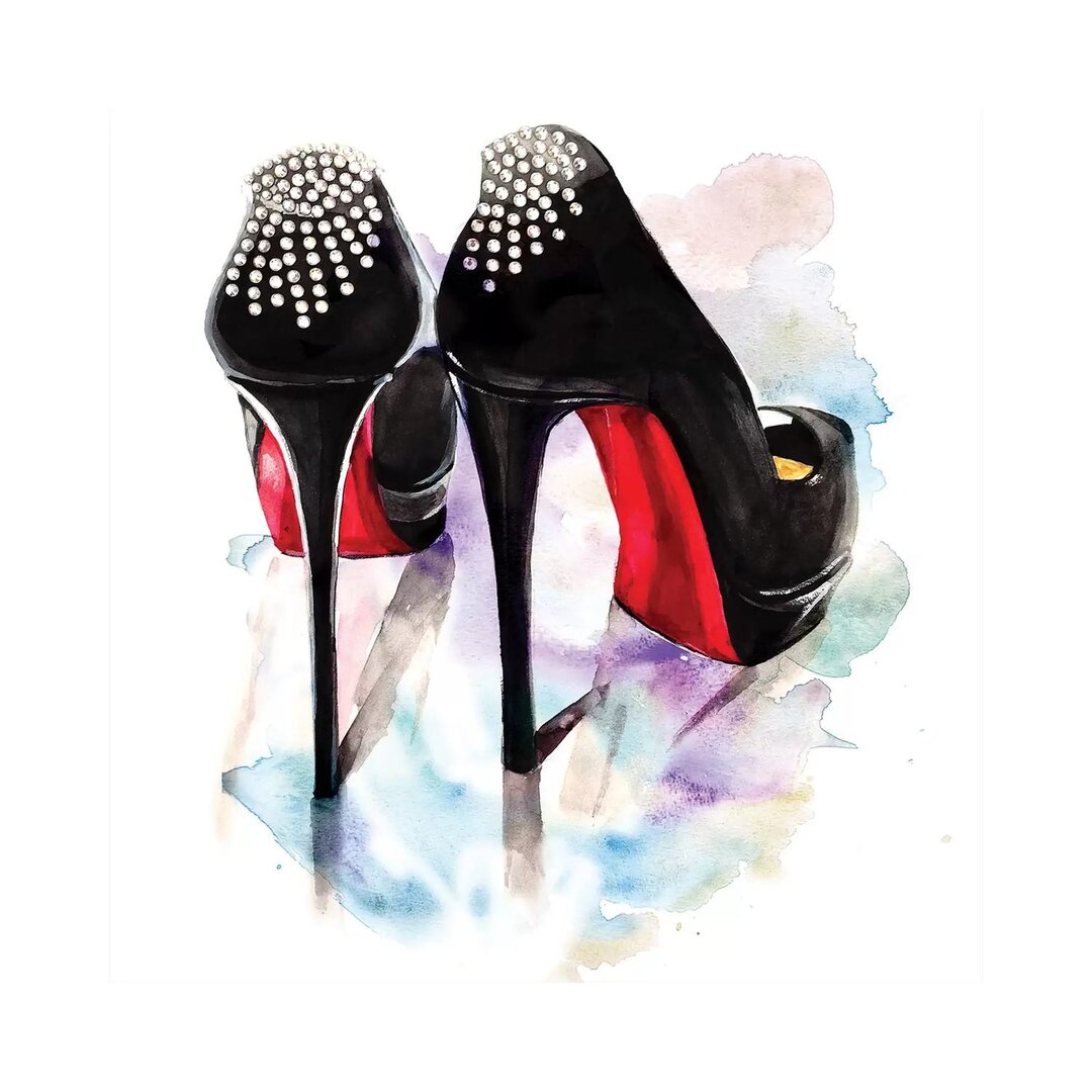 Leinwandbild Christian Louboutin Classic Heels von Rongrong DeVoe