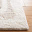 Serana Abstract Hand-Knotted Wool Area Rug in Ivory/Brown-1512094374