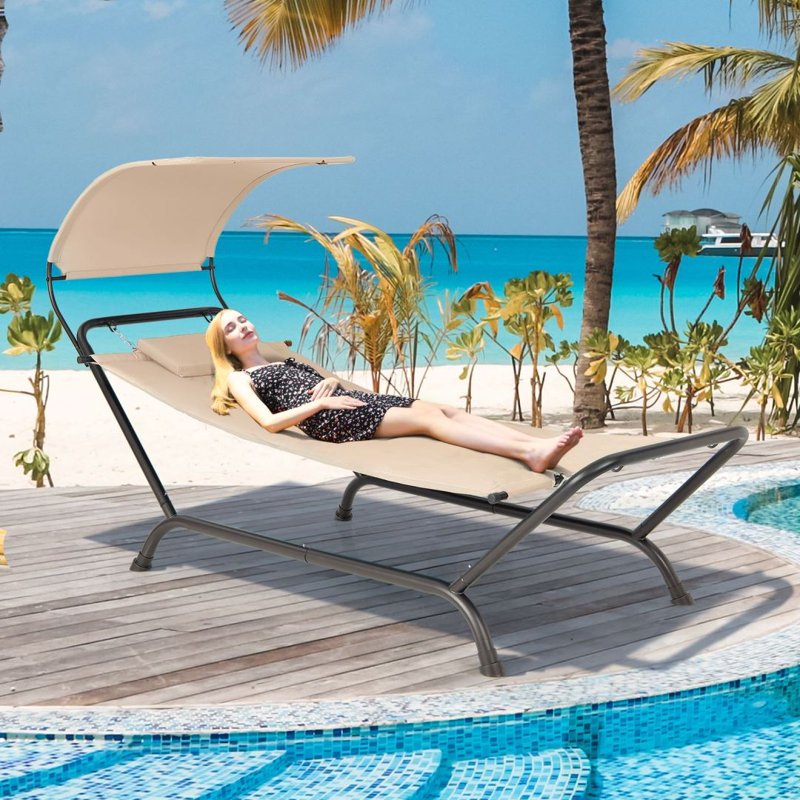 Lootens Spreader Bar Hammock with Stand