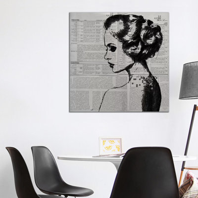 Alone 1 Piece Wrapped Canvas Wall Art