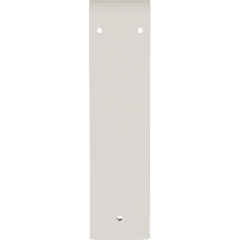 Support en acier Morris, Apprêt blanc, H 16 po x l 3 po x P 16 po