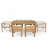 7-Piece Patio Dining Set With 72.8/