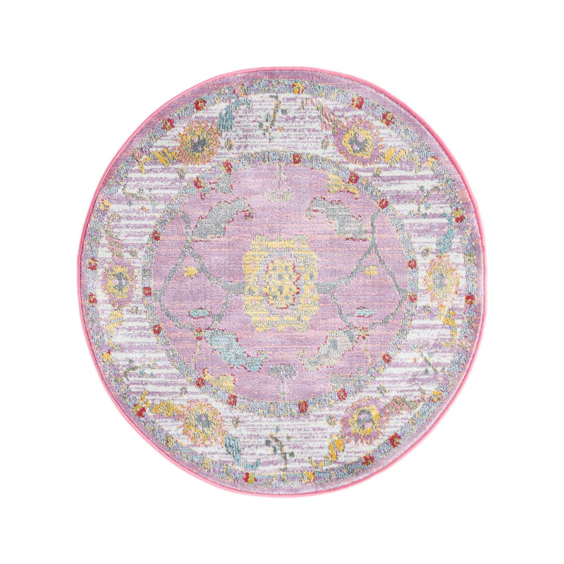 Haefner Oriental Indoor Rug, Round 3'3"
