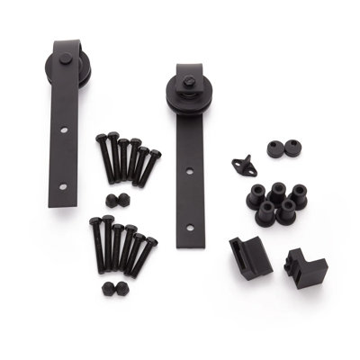 Signature Hardware Hal Single Bypass Barn Door Hardware Kit