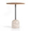 Fay Round Oak Pedestal Dining Table