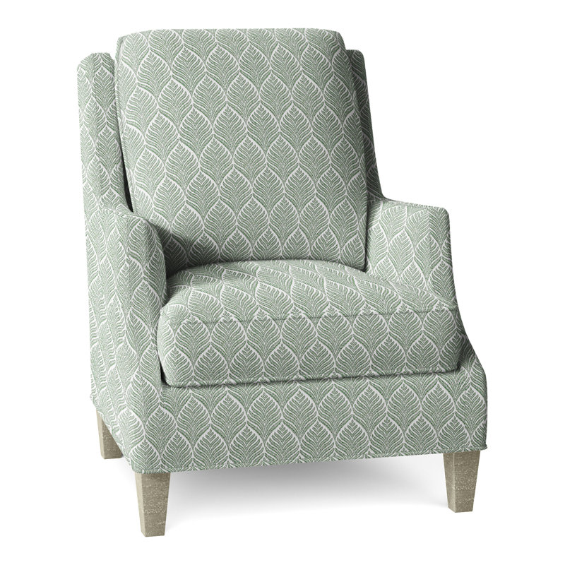 Fauteuil l 31,5 po Savannah, Amande chamois, Perigold Linnaeus Spring