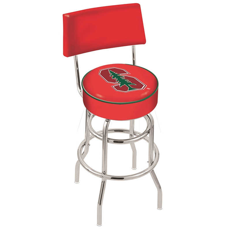 NCAA 30" Swivel Bar Stool, Stanford University