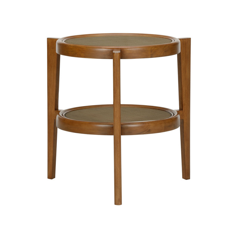 Table d'appoint en verre espion