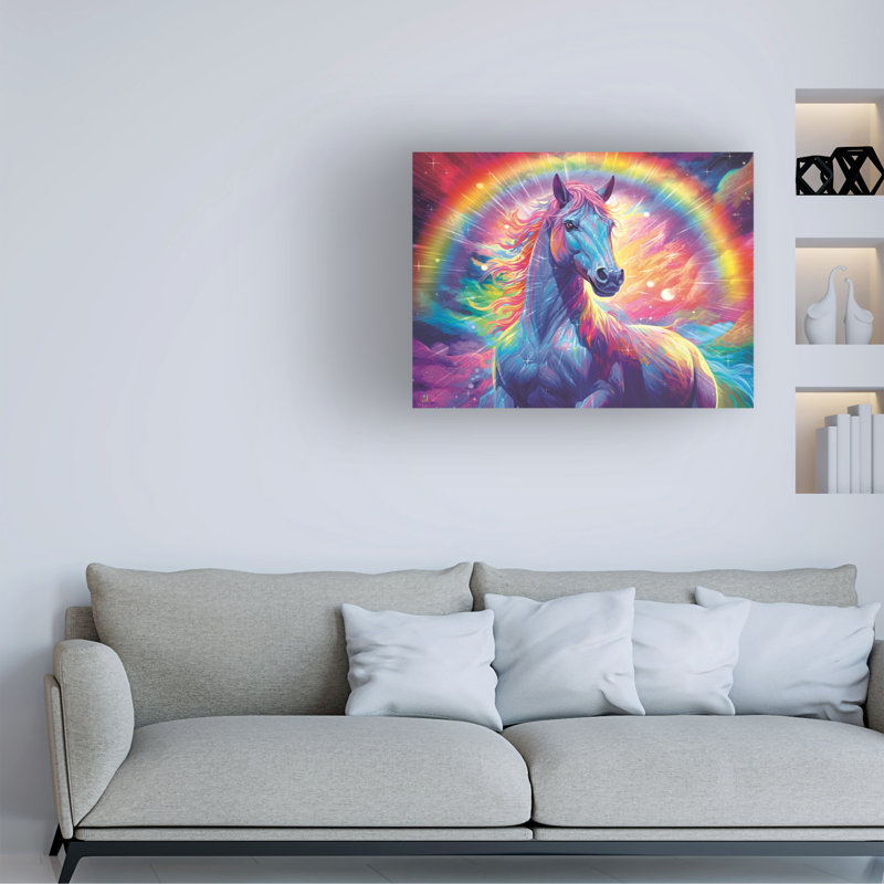 Art sur toile Michael David Ward, H 14 po x l 19 po